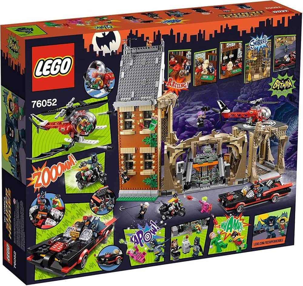 LEGO 76052 – Super Heroes Batman Classic Batman Cave